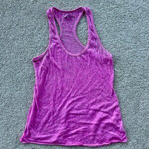 NWOT American Eagle Outfitters Pink Burnout Tank Top M